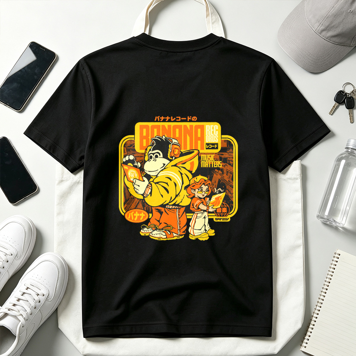 Banana Records: Diddy Kong and Dixie Kong - Tee
