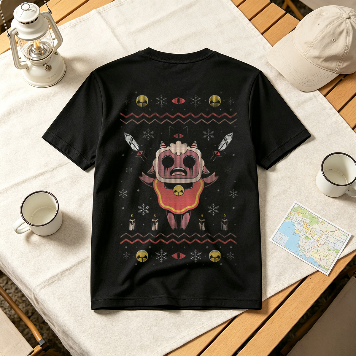 Demon Slayer Christmas Sweater Design - Tee