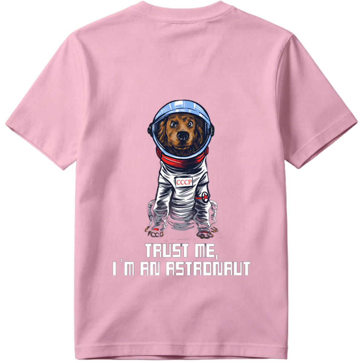 Cosmic Canine: CCCP Astronaut Dog - Tee