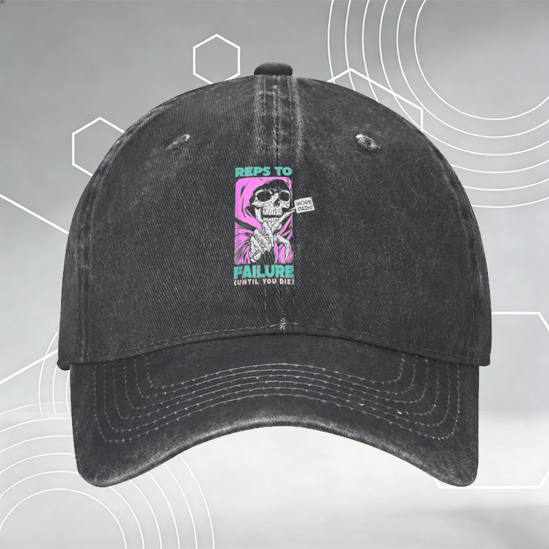 New Baseball Cap with Cute Bunny Print 