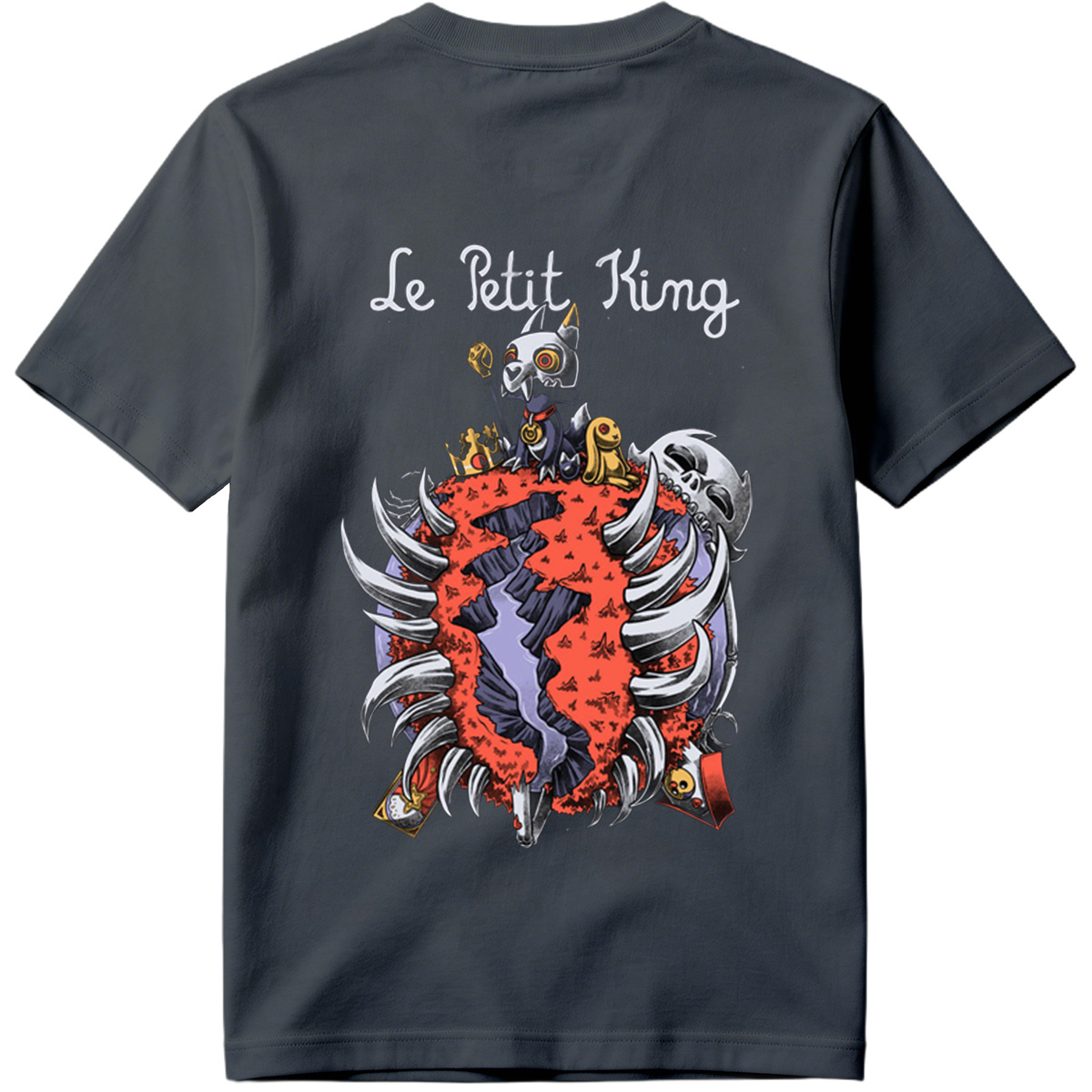 Le Petit King: The Skeletal Cat King and His Kingdom - Tee
