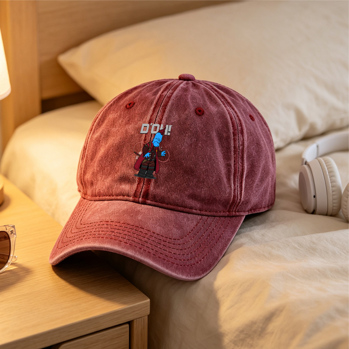 Guardians of the Galaxy - Yondu D'Oh! - Washed Denim - Baseball Cap