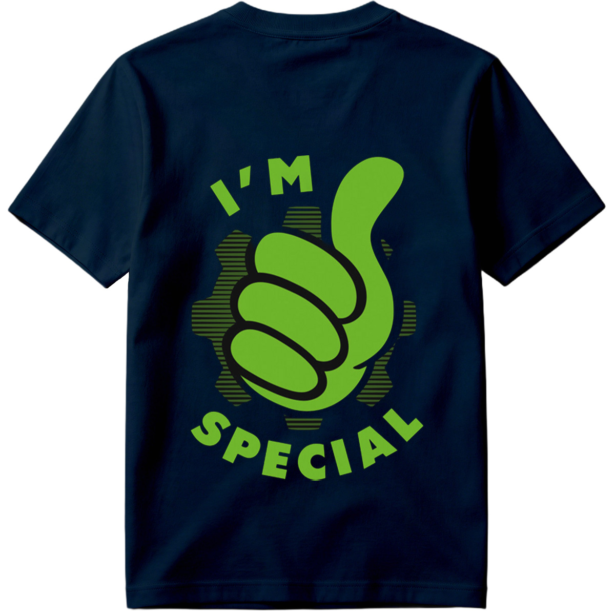 I'm Special - Green Thumbs Up Logo - Tee