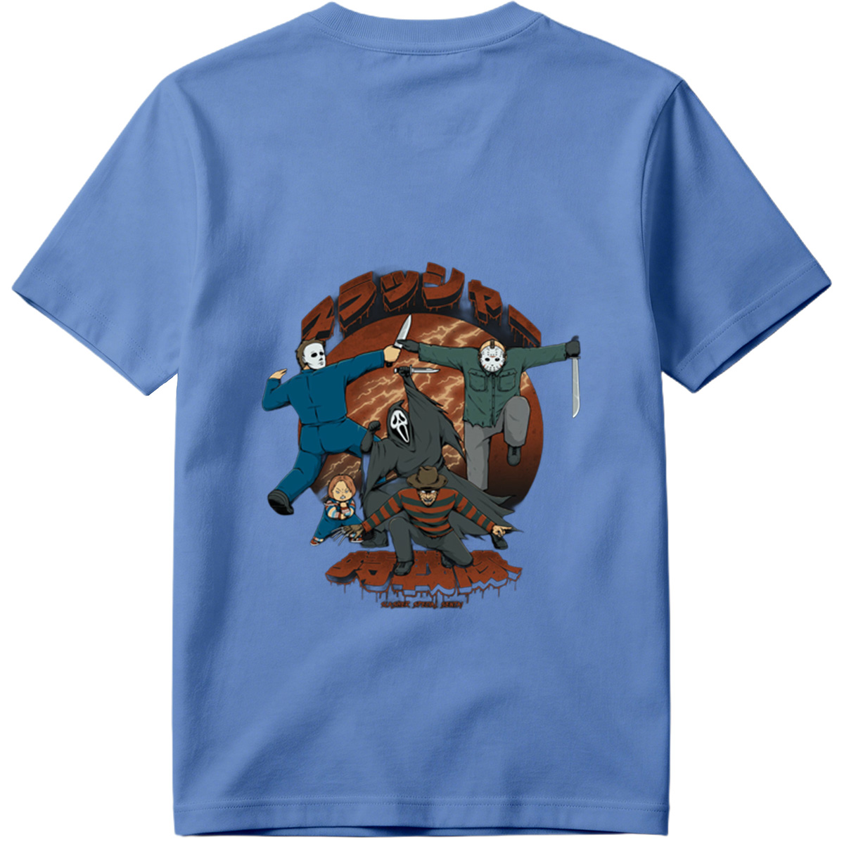 Slasher Special Sentai: Michael, Jason, Ghostface, Chucky, and Tiffany - Tee