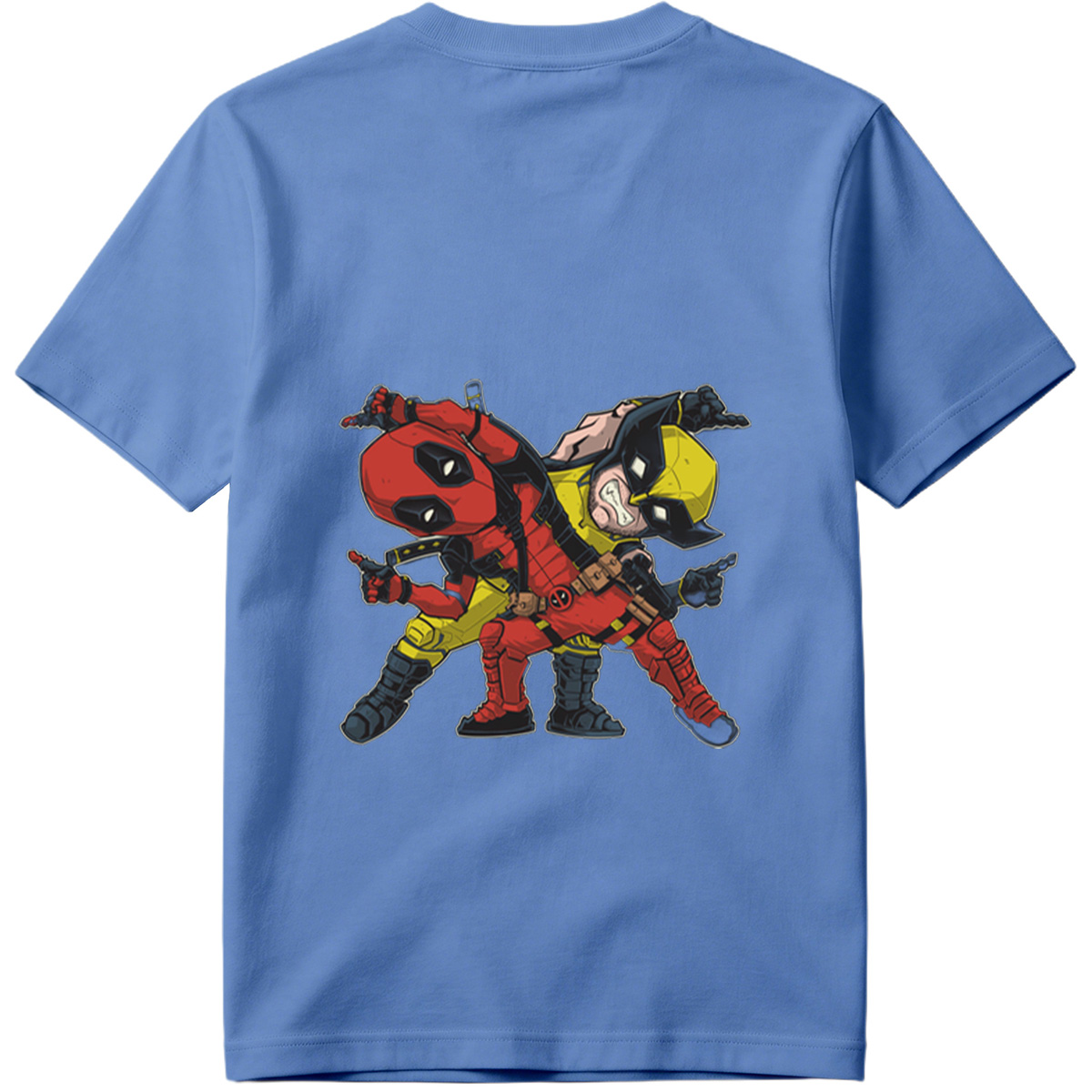 Deadpool and Wolverine Chibi Art - Tee