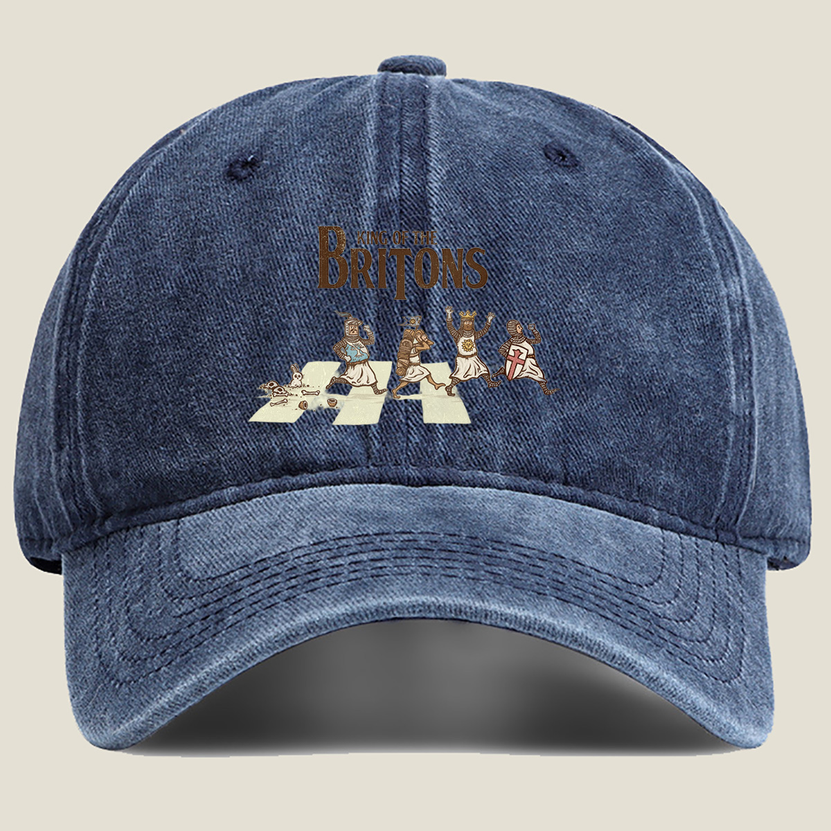 King of the Britons: Knights in Pursuit - Washed Denim - Baseball Cap
