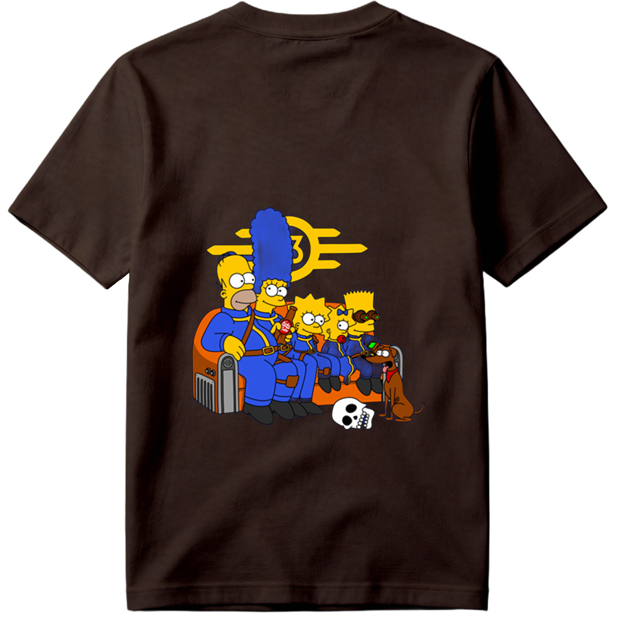 The Simpsons Family in Starfleet Uniforms - Tee