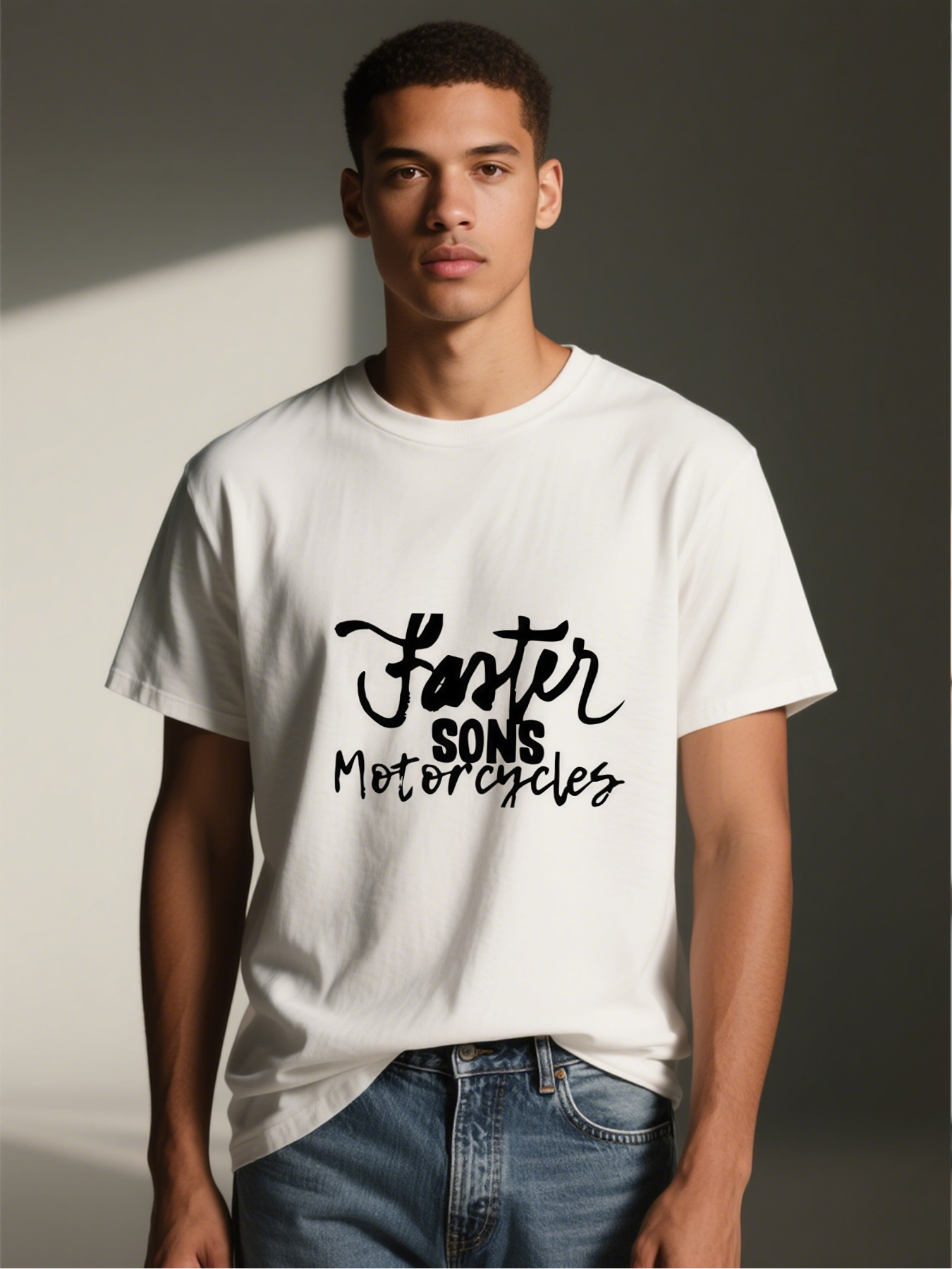 Men's Printed T-Shirt Featuring 