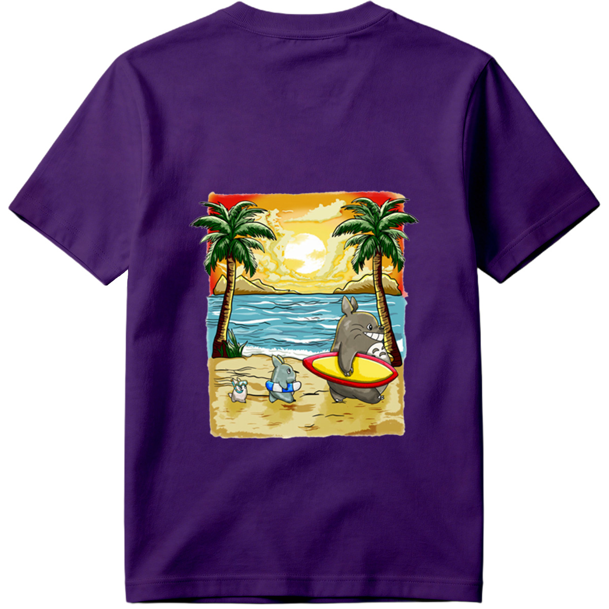 Pokémon: Slowpoke and Friends at the Beach - Tee