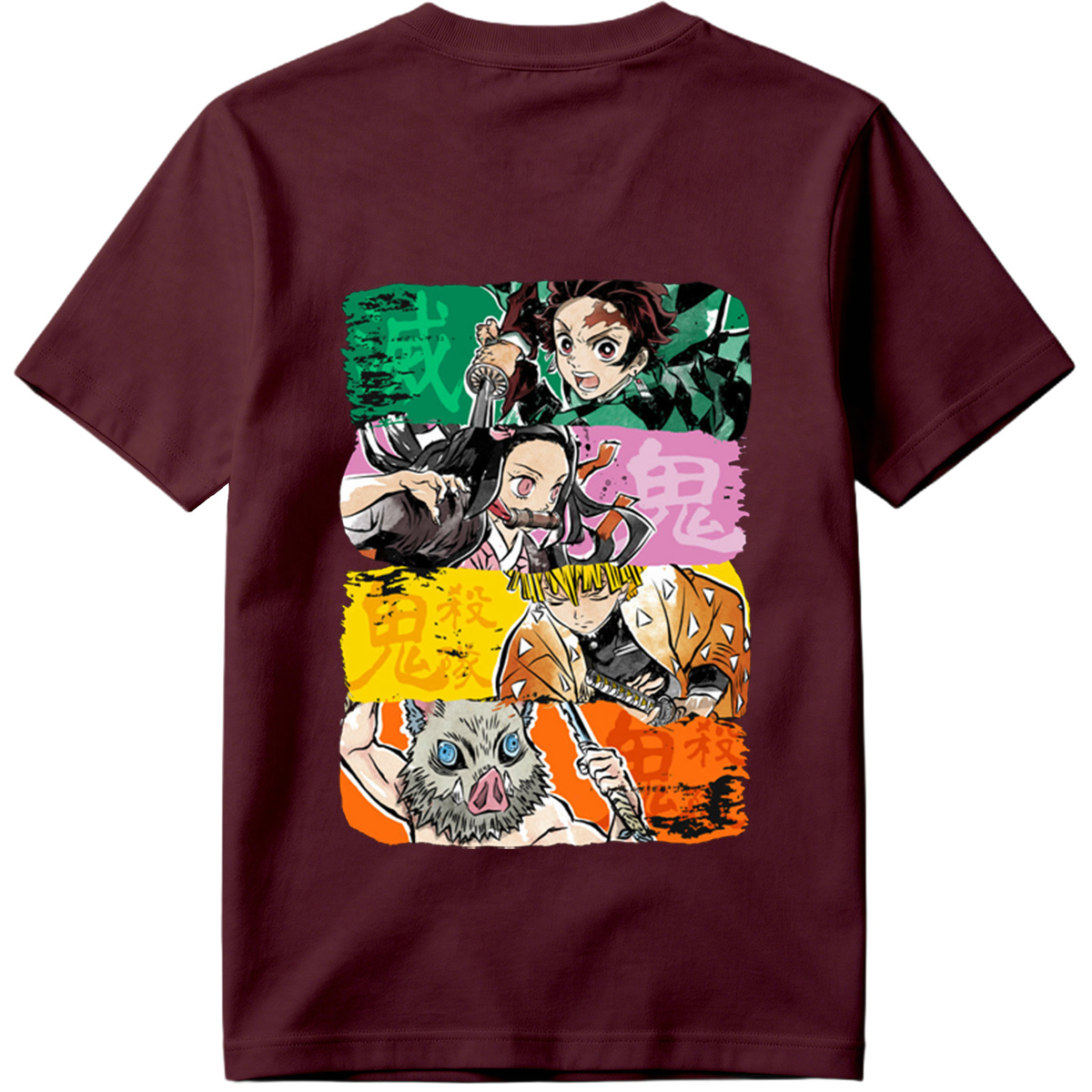 Demon Slayer: Tanjiro, Nezuko, Zenitsu, and Inosuke - Tee