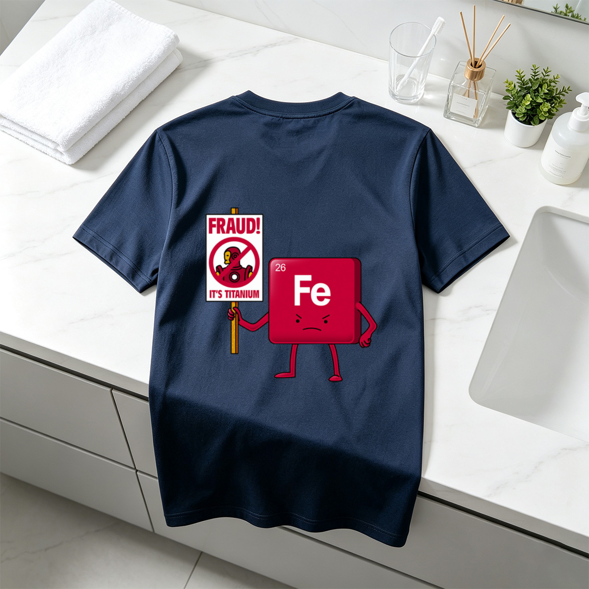 Iron Fe vs. Titanium Fraud - Tee