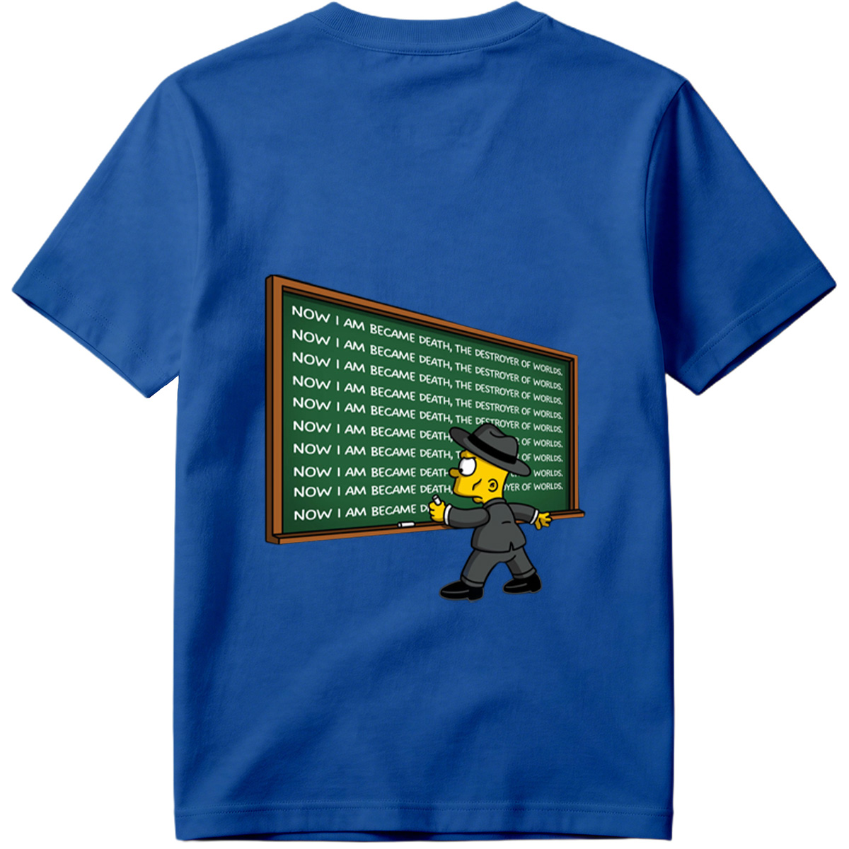 Simpsons Character Writes 