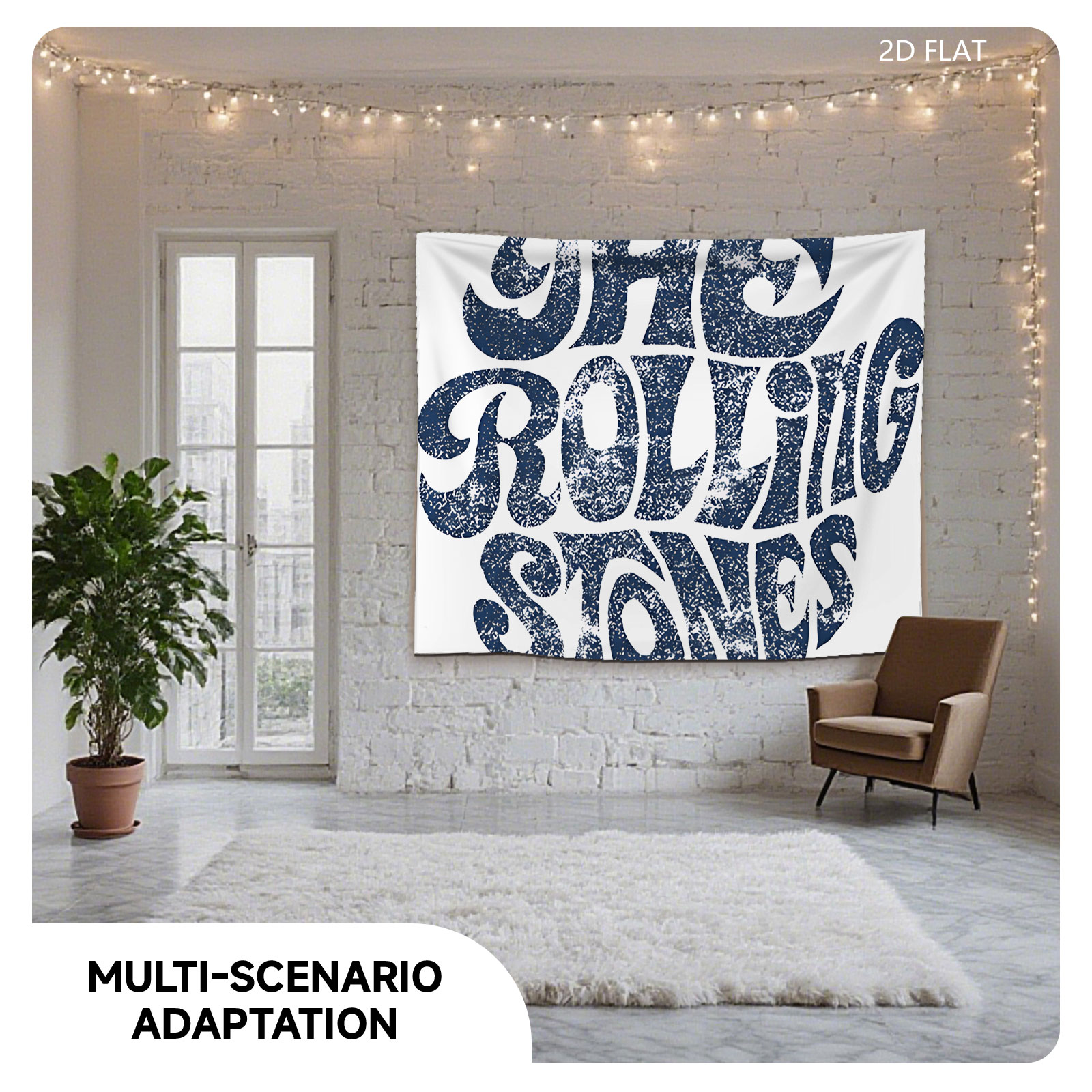 The Rolling Stones Band Logo - Tapestry