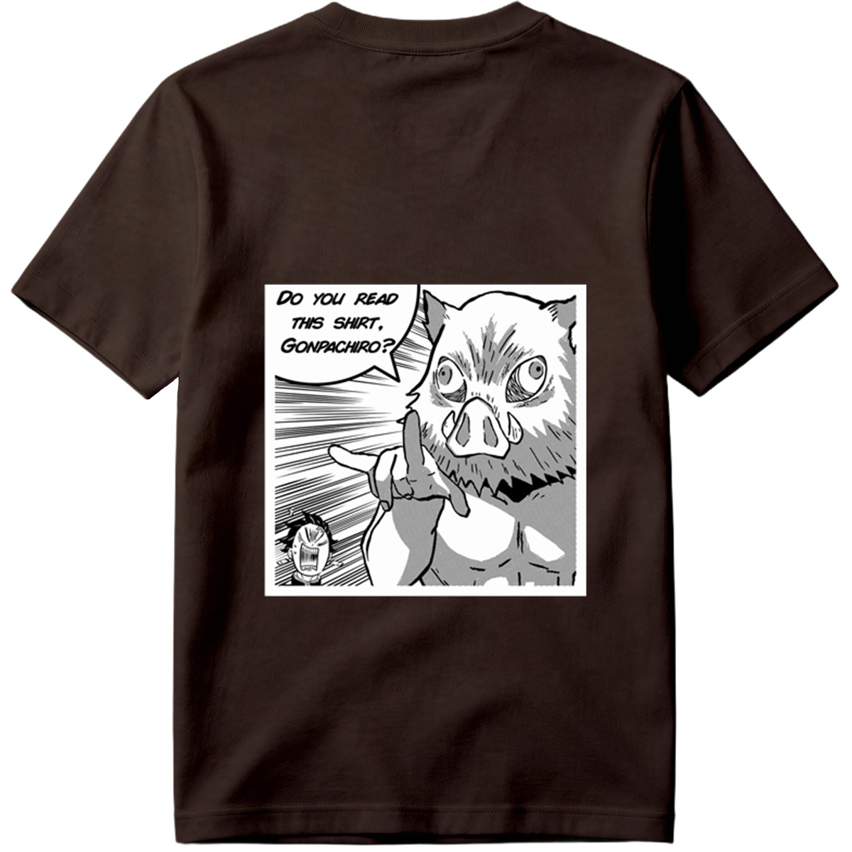 Demon Slayer: Pig Demon Questions Gonpachiro - Tee