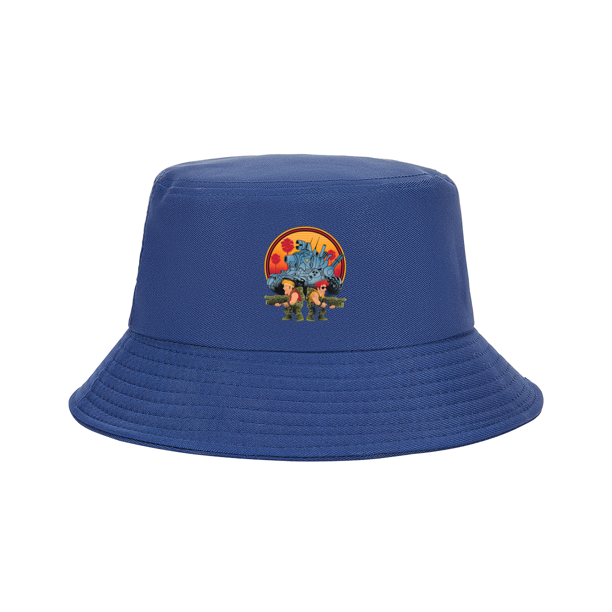 Double Dragon: Billy and Jimmy with Tank in Sunset - Fisherman's Hat