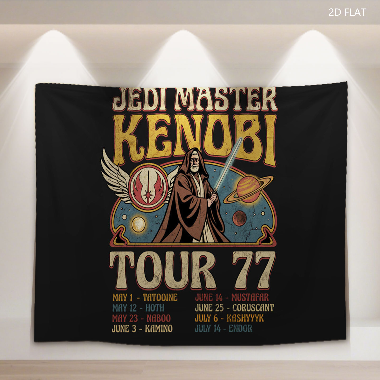 Jedi Master Kenobi Tour 77: Star Wars Character Concert Series - Tapestry