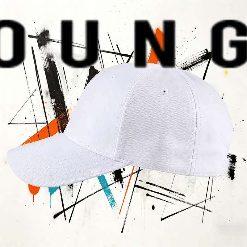 Unisex Classic Baseball Cap with YOUNGLA Logo Print - Stylish Cotton Hat for Outdoor Activities, Casual Wear, and Daily Use - Perfect for Adults Seeking Fashionable and Comfortable Headwear