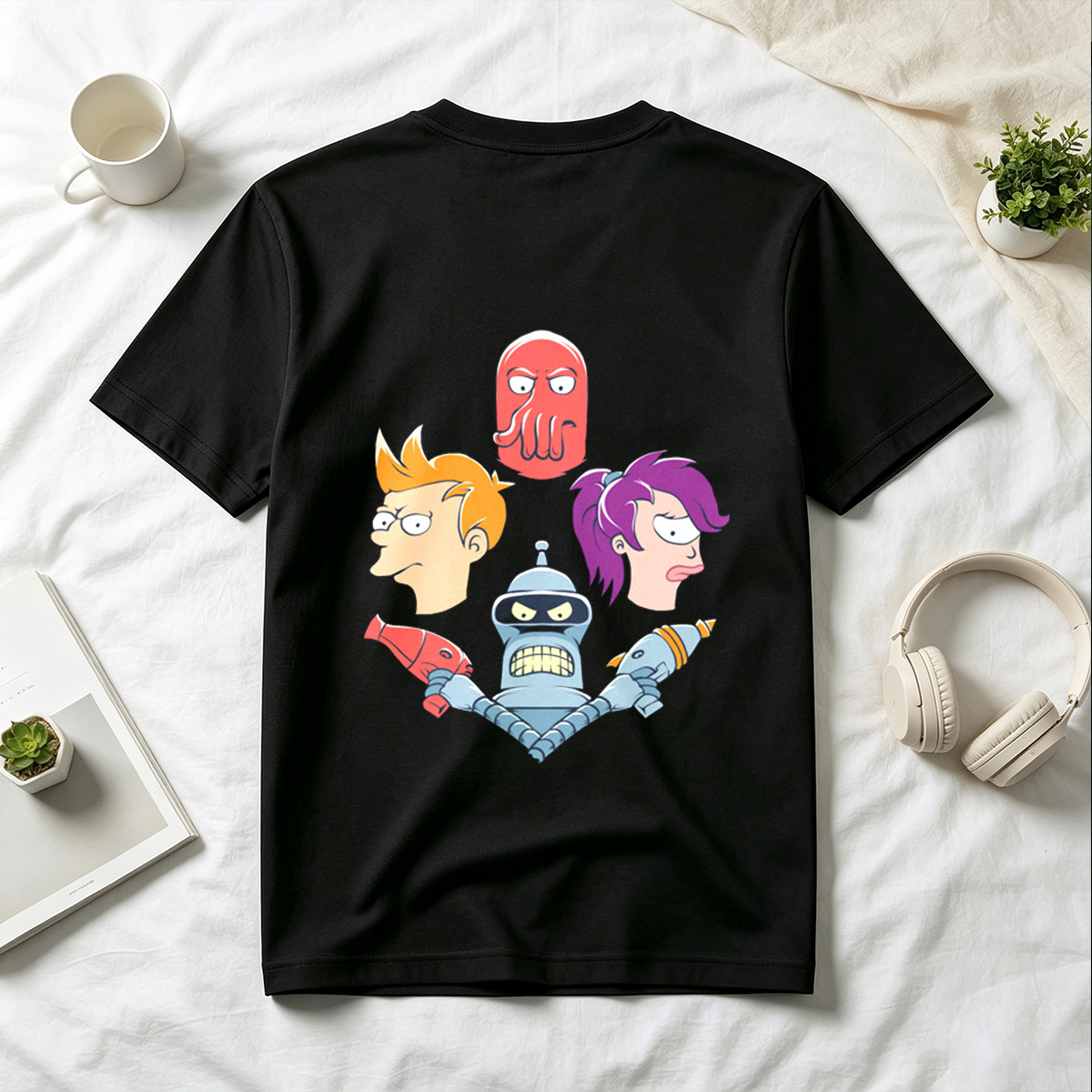 Futurama: Fry, Leela, Bender, and Zoidberg - Tee