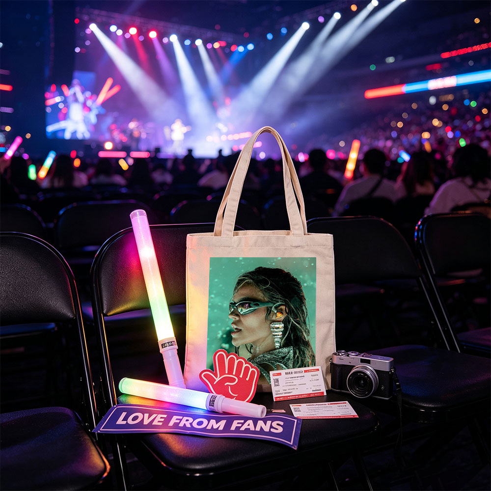 Beyonce in Futuristic Fashion – Stunning Portrait with Reflective Goggles and Crystal Earrings - Canvas tote bags