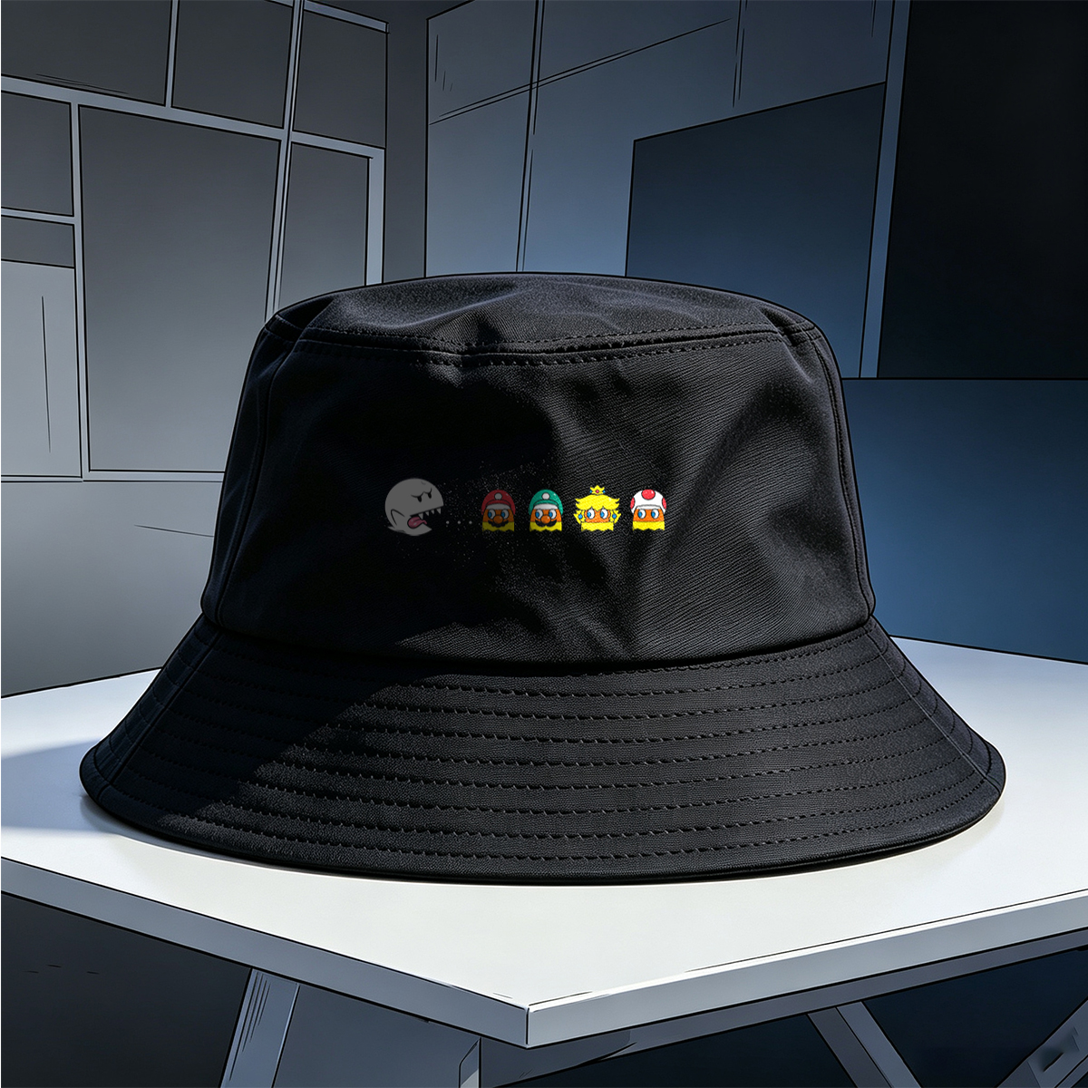 Mario Characters vs. Boo - Fisherman's Hat