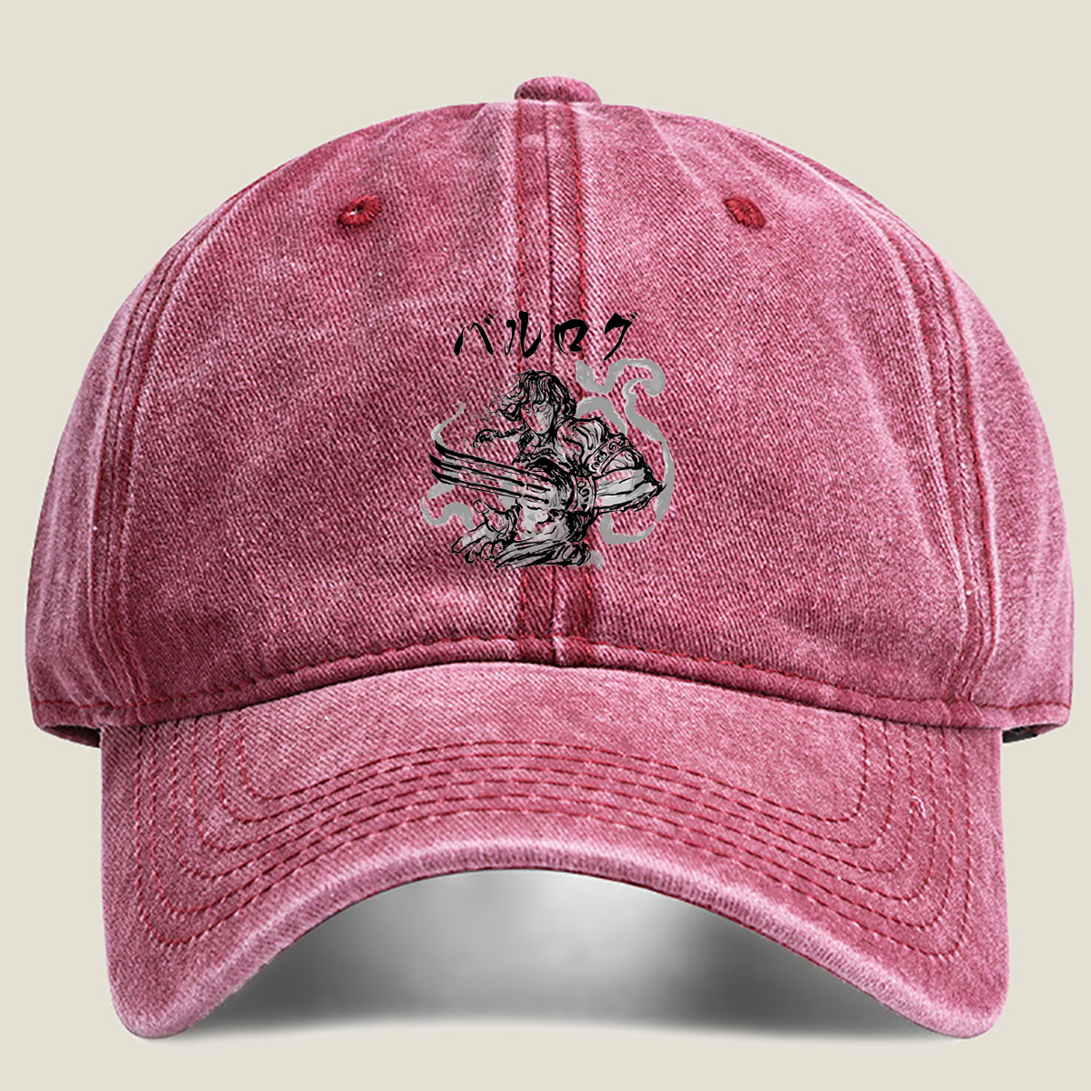 Balrog: The Dark Warrior - Washed Denim - Baseball Cap