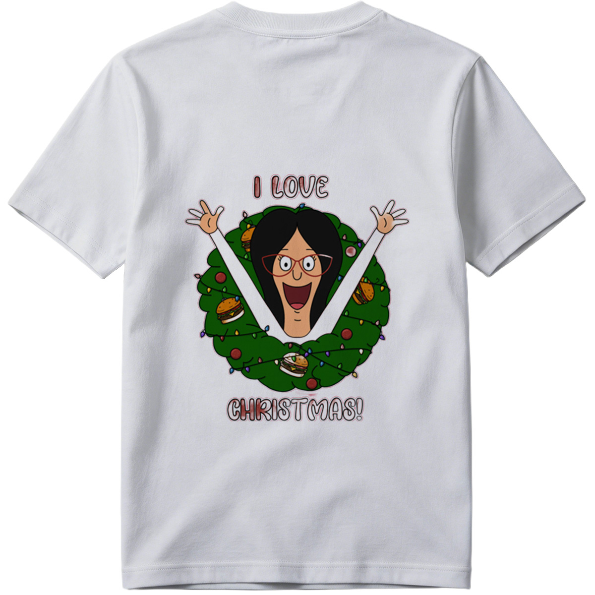 I Love Christmas - Morticia Addams Style - Tee