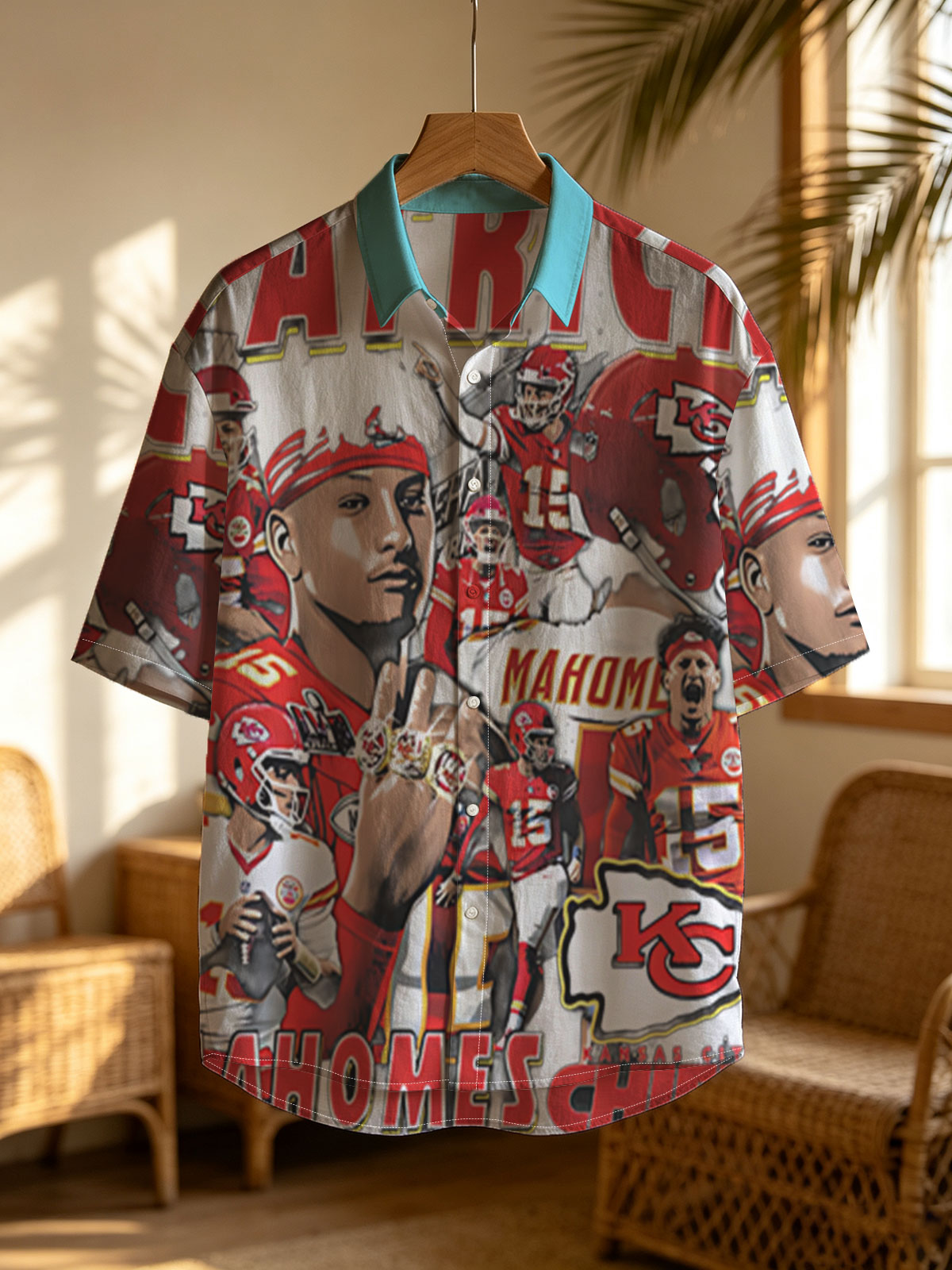 Patrick Mahomes Kansas City Chiefs Football Star Collage -  Shirt