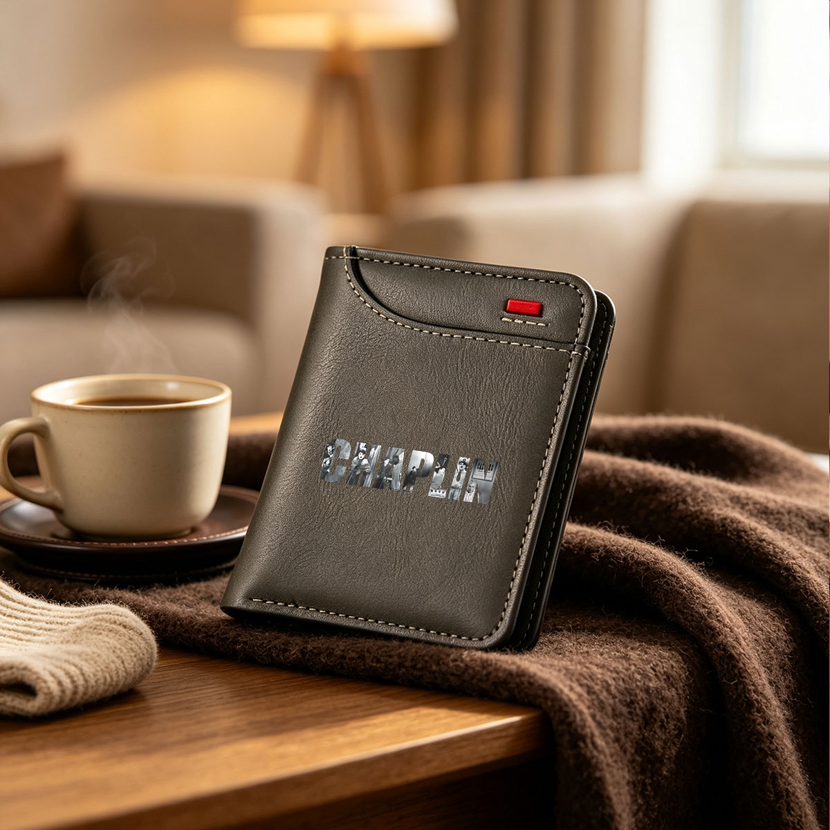 Chaplin: Classic Films and Iconic Roles - Vertical Style Wallet