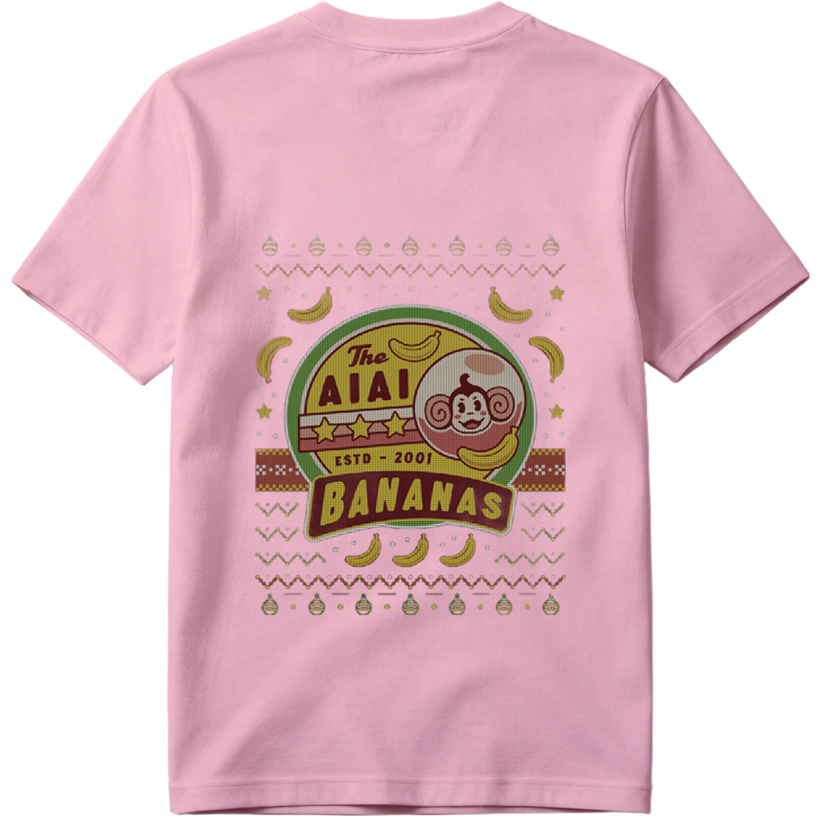 The AI Al Bananas - Monkey and Banana Holiday Design - Tee