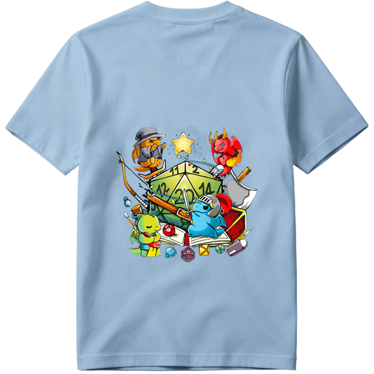 D&D: Dragon, Duck, and D20 Adventure - Tee