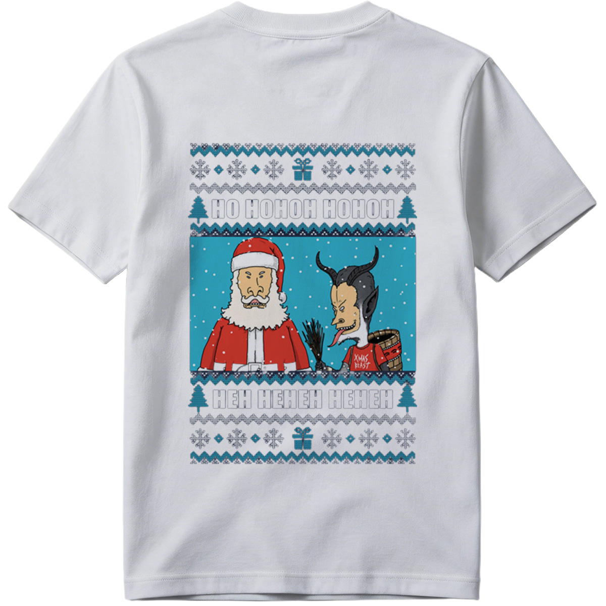 Santa and the Xmas Beast: Ho Ho Ho, Heh Heh Heh - Tee