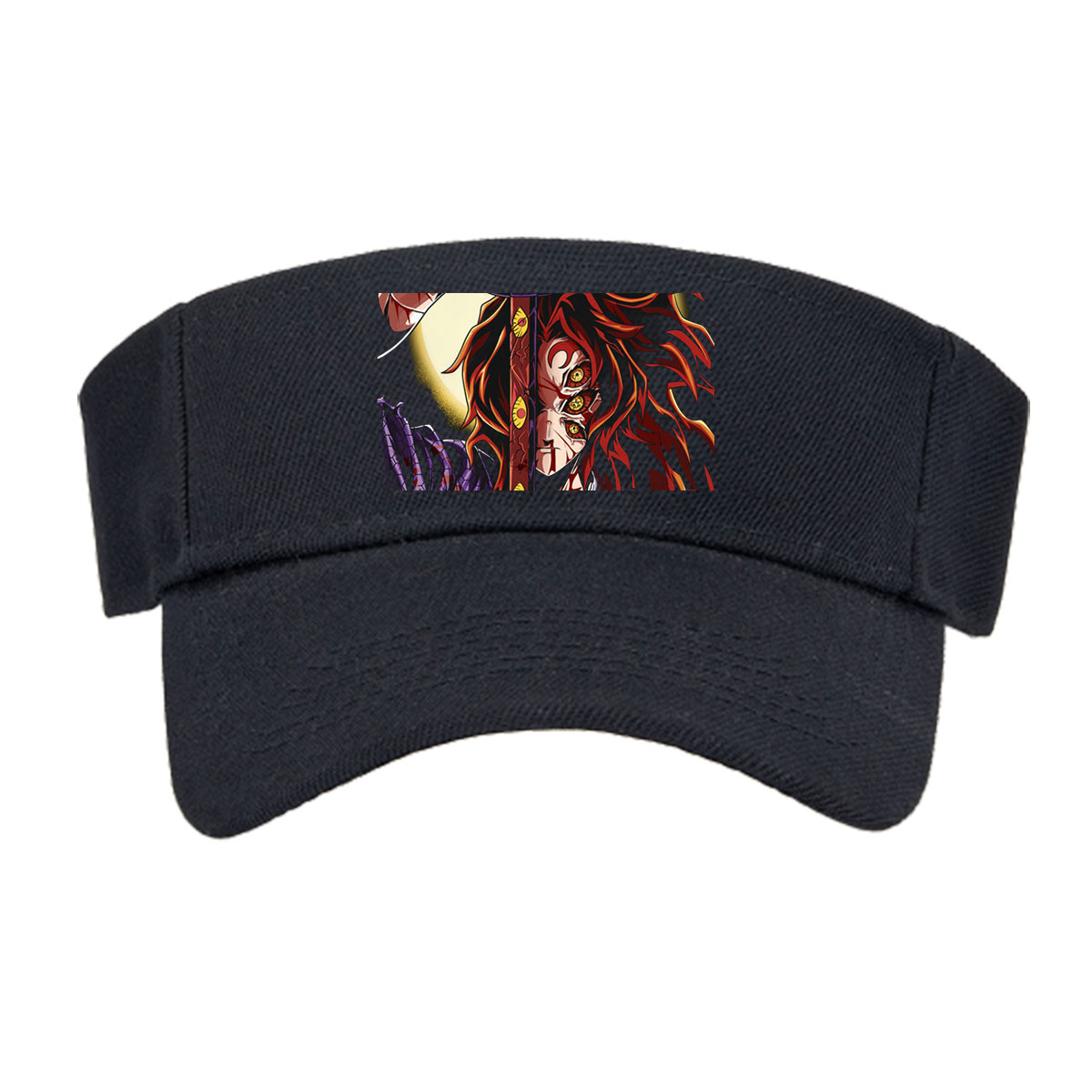 Demon Slayer: with Blood-Stained Sword and Fiery Eyes -  Visor cap