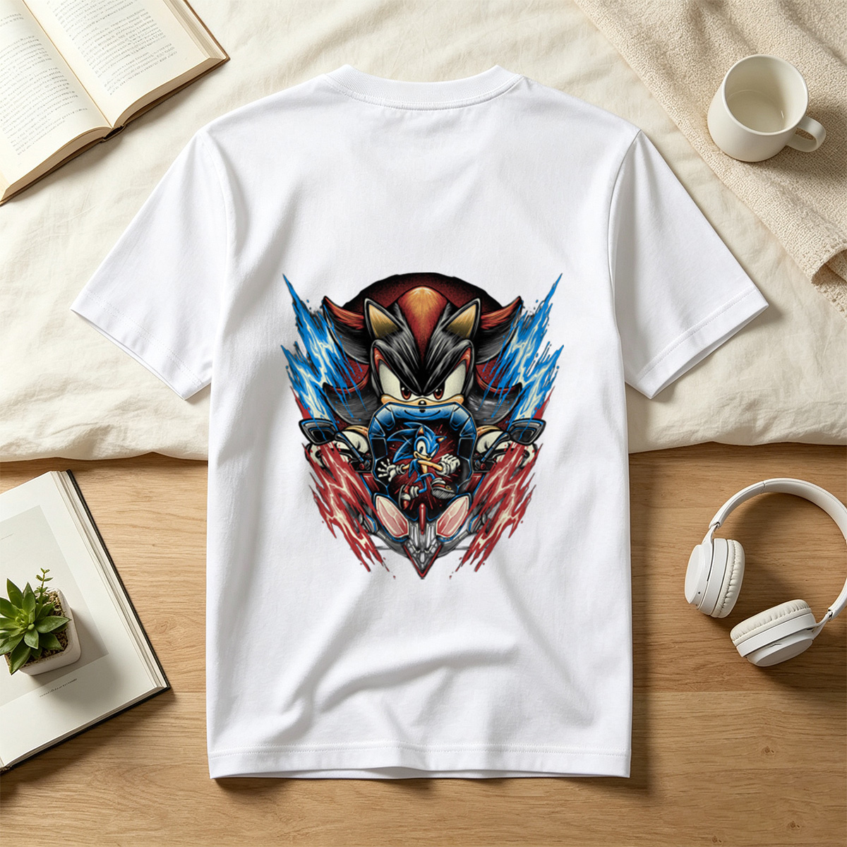 Sonic the Hedgehog vs Shadow the Hedgehog - Tee