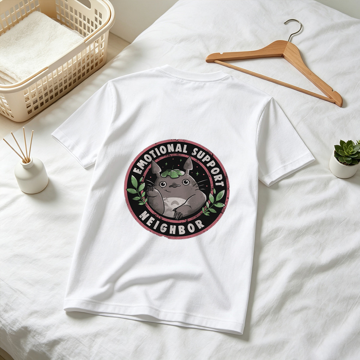 Totoro Emotional Support Neighbor - Tee