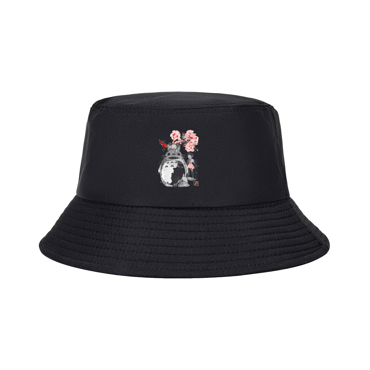 Totoro, Mei, and Satsuki from Studio Ghibli - Fisherman's Hat