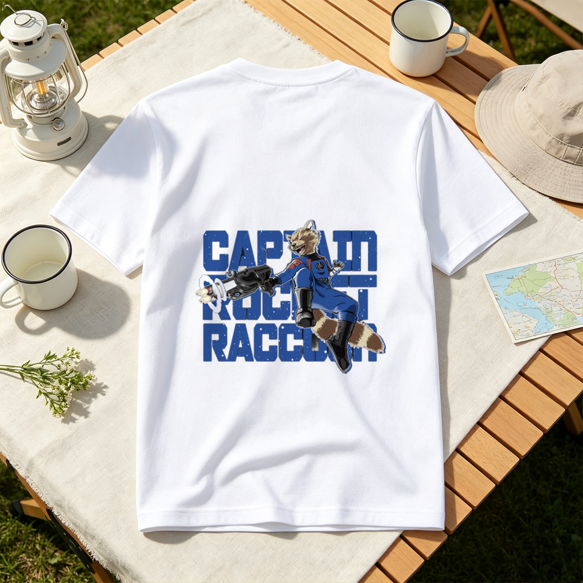 Captain Rocket Raccoon - Tee