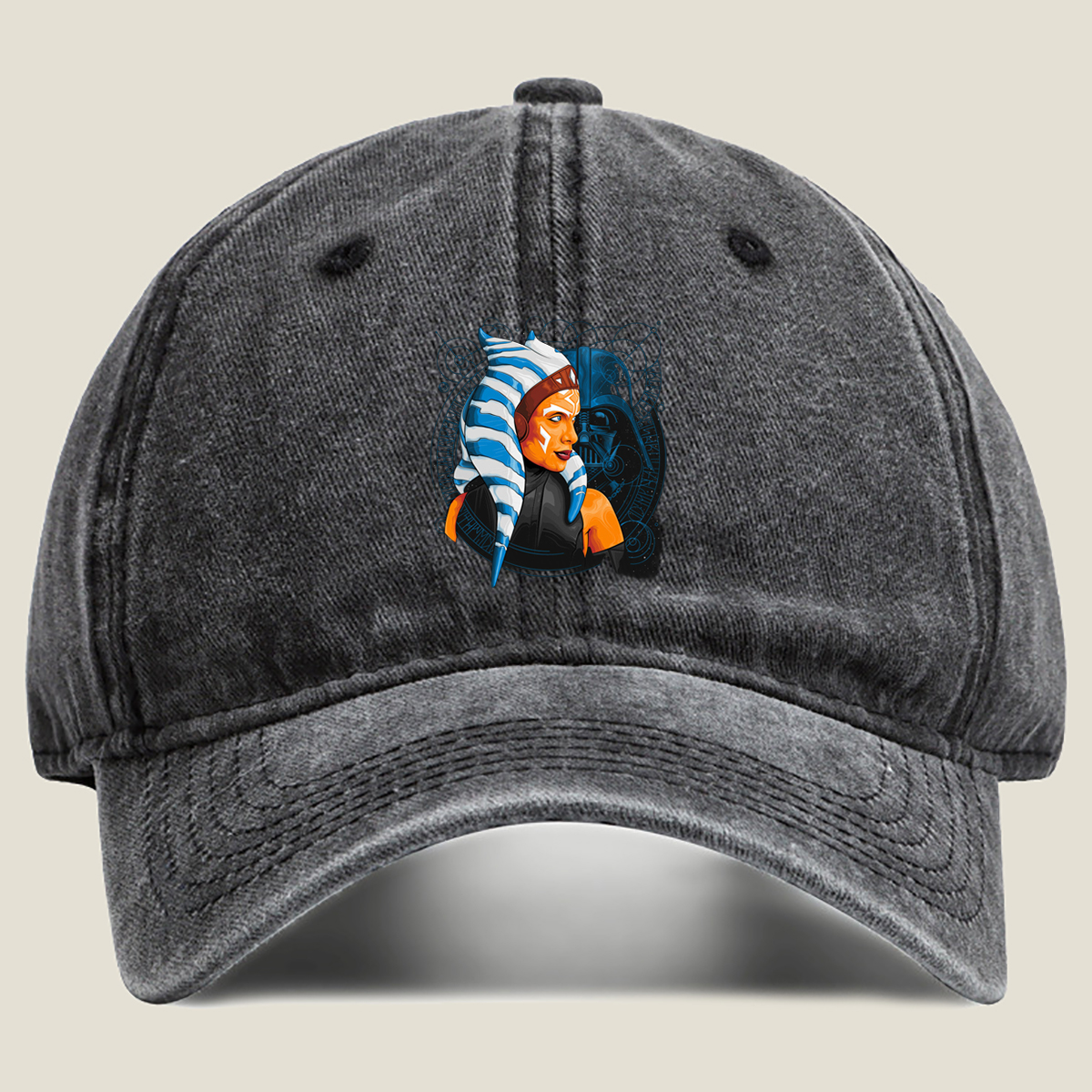 Star Wars: Ahsoka Tano & Darth Vader - Washed Denim - Baseball Cap