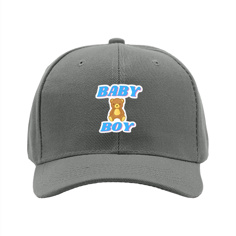 1pc New Baseball Cap Baby Boy Teddy Bear Print Unisex Adjustable Hat for Outdoor Activities Adults and Teens