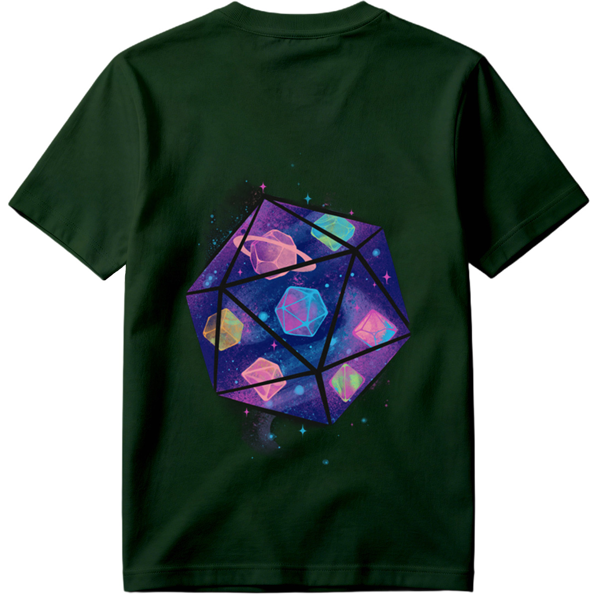 Cosmic Dice: Galaxy Gems and Planets - Tee