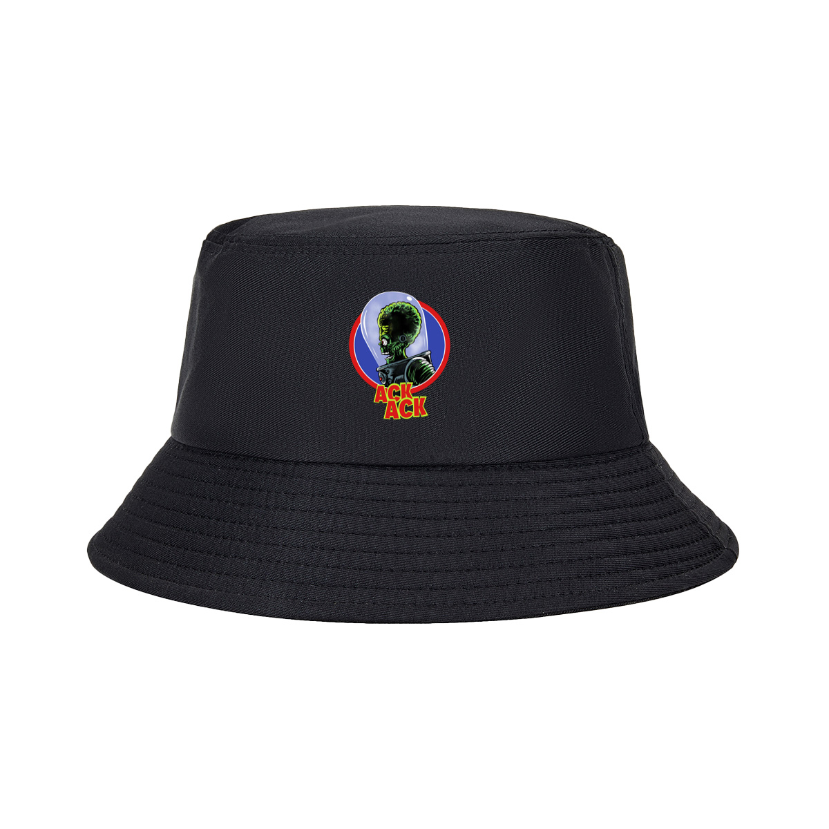 Ack Ack: Green Alien in Space Helmet - Fisherman's Hat