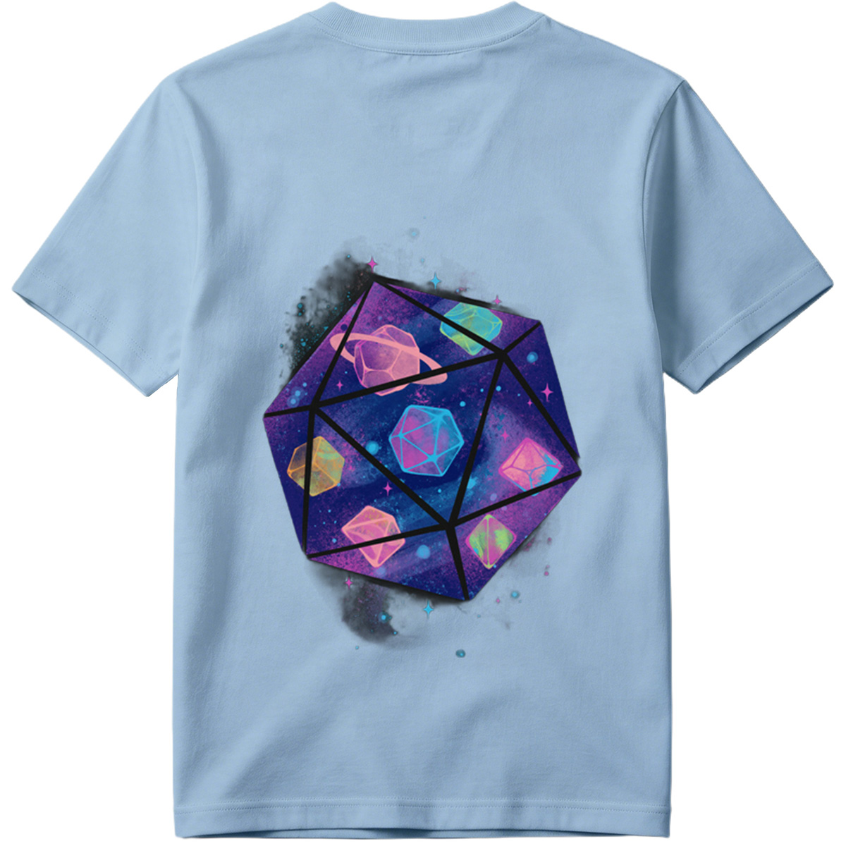 Cosmic Dice: Galaxy Gems and Planets - Tee