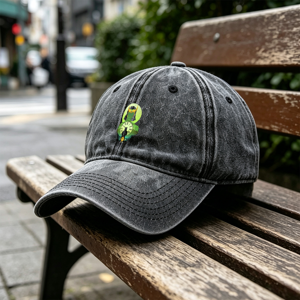 Loki: Time and the Trickster - Washed Denim - Baseball Cap