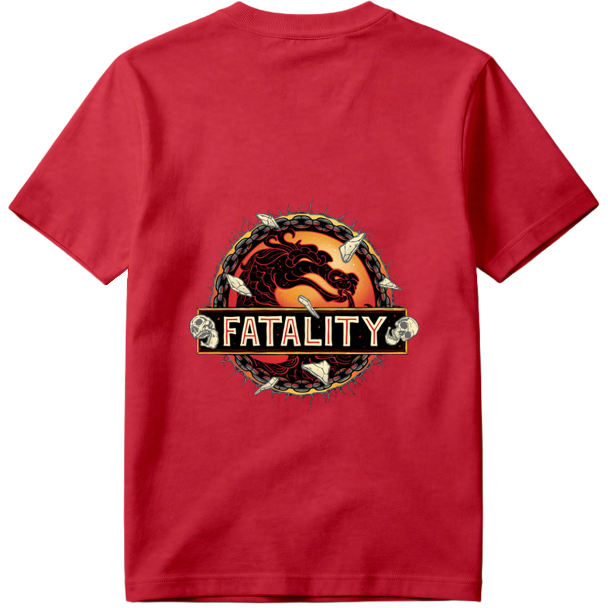Mortal Kombat Fatality Logo - Tee