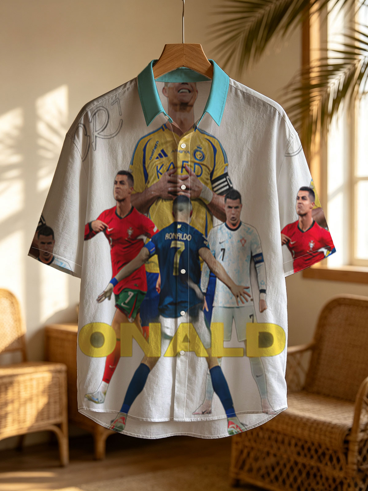 Cristiano Ronaldo in Various Kits: CR7, Portugal, Manchester United, Al Nassr, and Saudi Arabia National Team -  Shirt