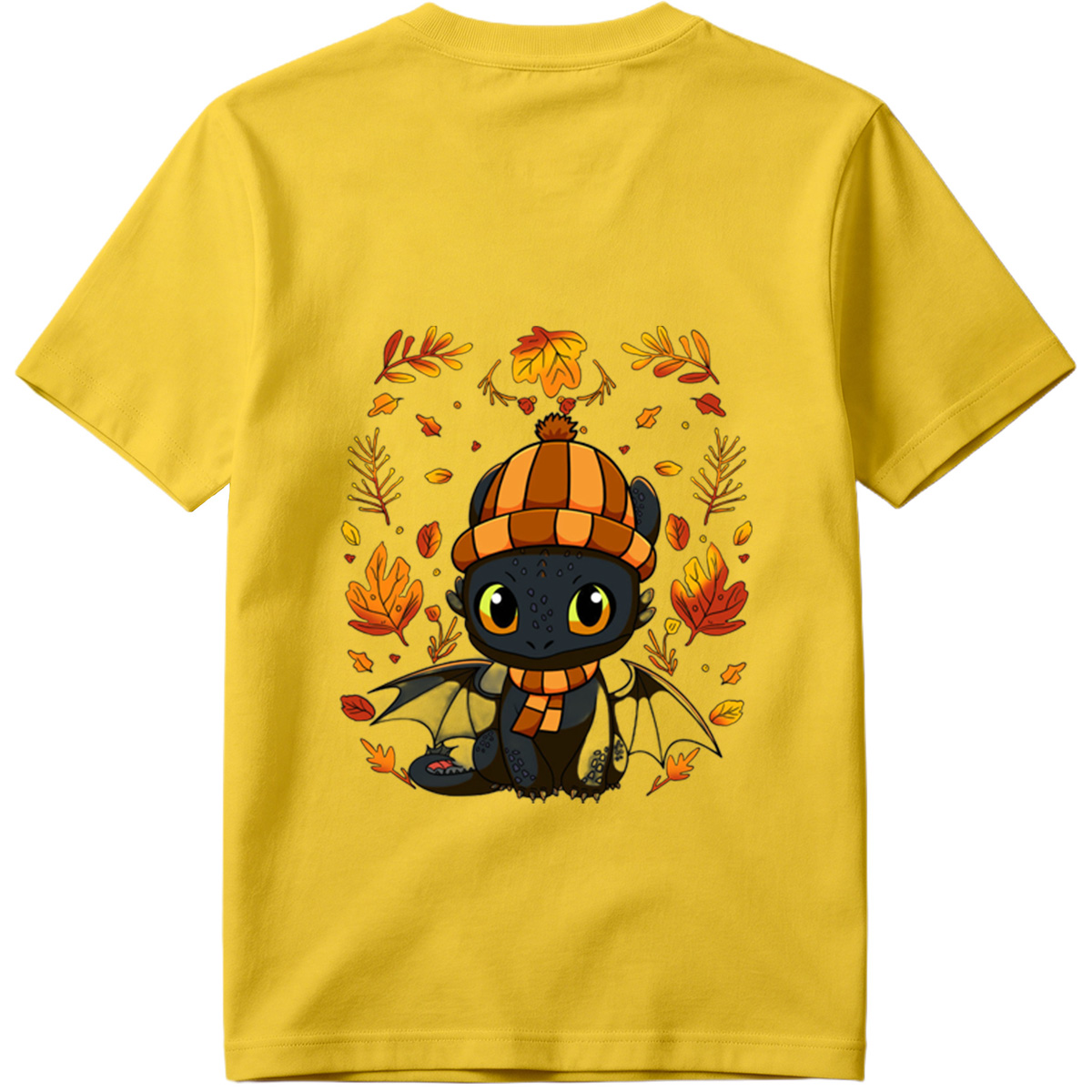 How to Train Your Dragon: Toothless in Autumn Attire - Tee