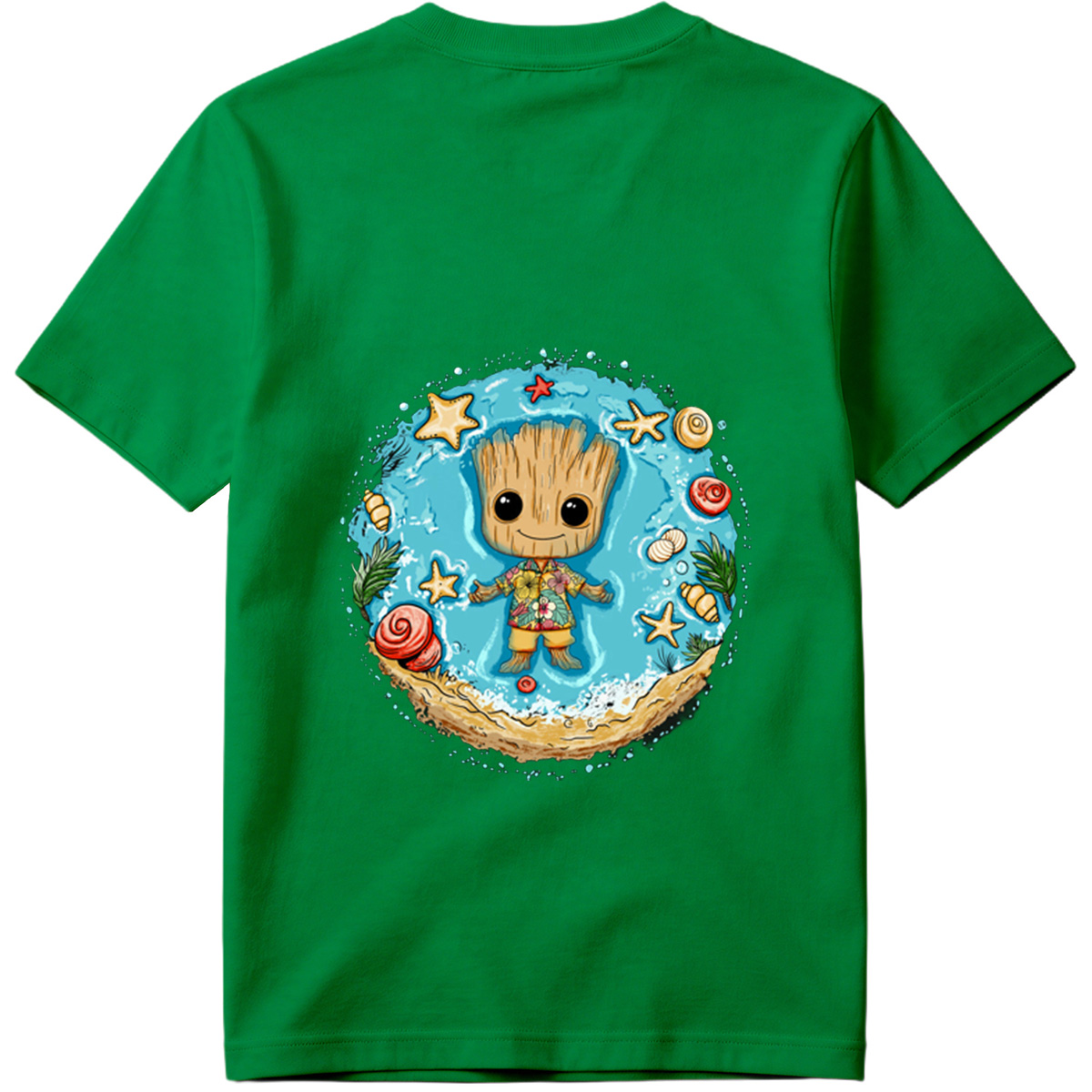 Guardians of the Galaxy - Baby Groot at the Beach - Tee
