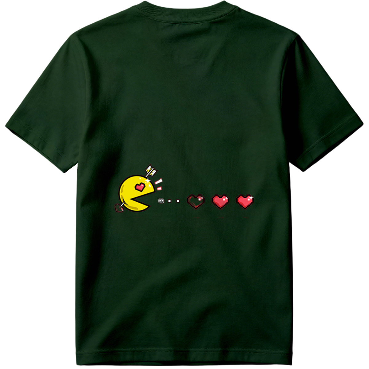 Pac-Man Loves Hearts - Tee