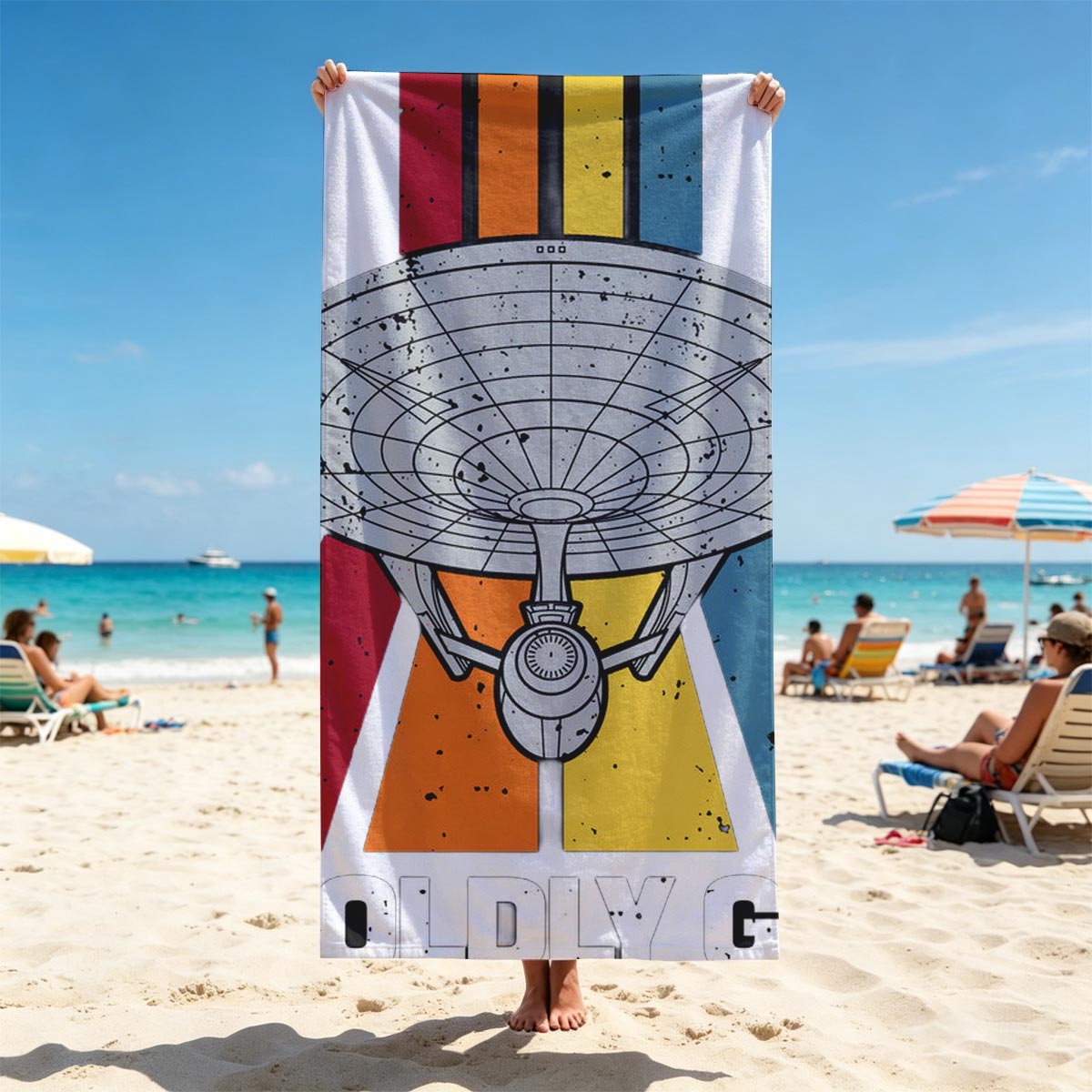 Star Trek Enterprise: Boldly Go - Beach towels