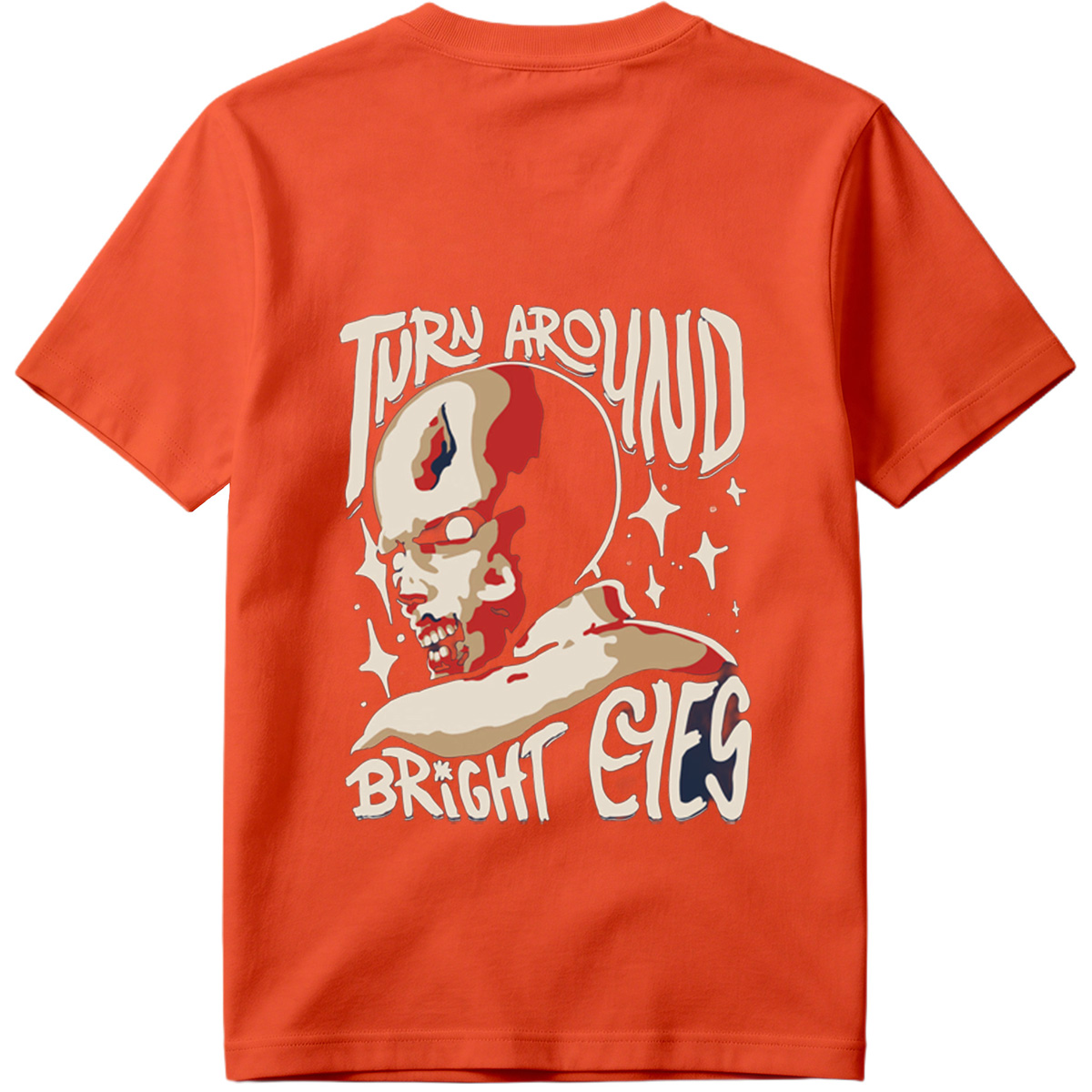 Turn Around Bright Eyes: Skull Character Design - Tee