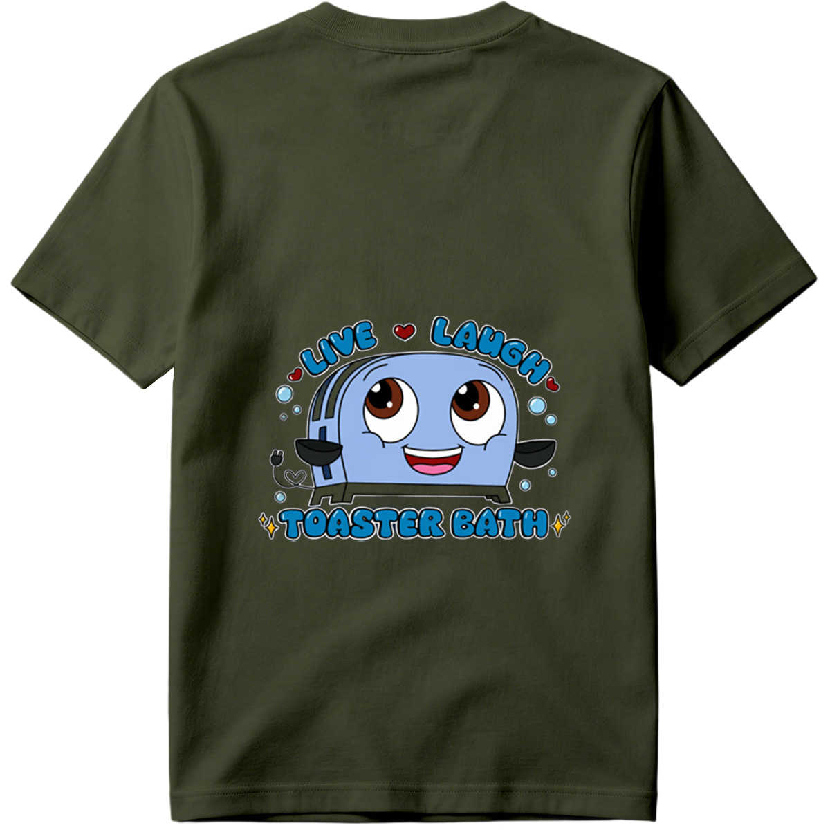 Live Laugh Toaster Bath - Tee